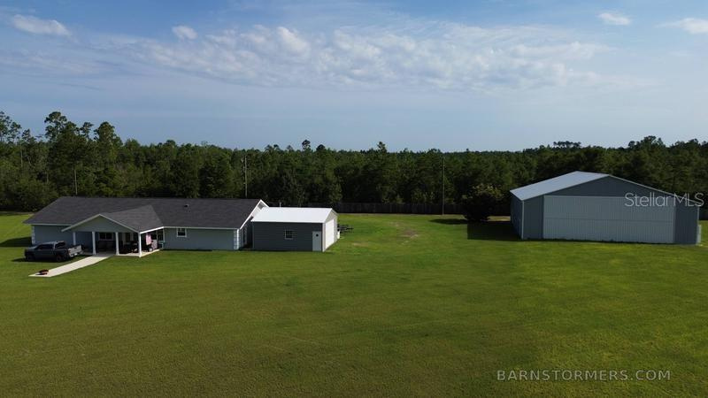 Private Airport, New Hangar Building, House, and 80 Acres For Sale near Panama City, FL $900,000